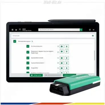 Hella Gutmann Tester / Diagnosegerät mega macs S 20 inkl. SDI Modul S2 und Tablet